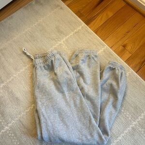 TNA Gray Sweatpants Elasticized Joggers